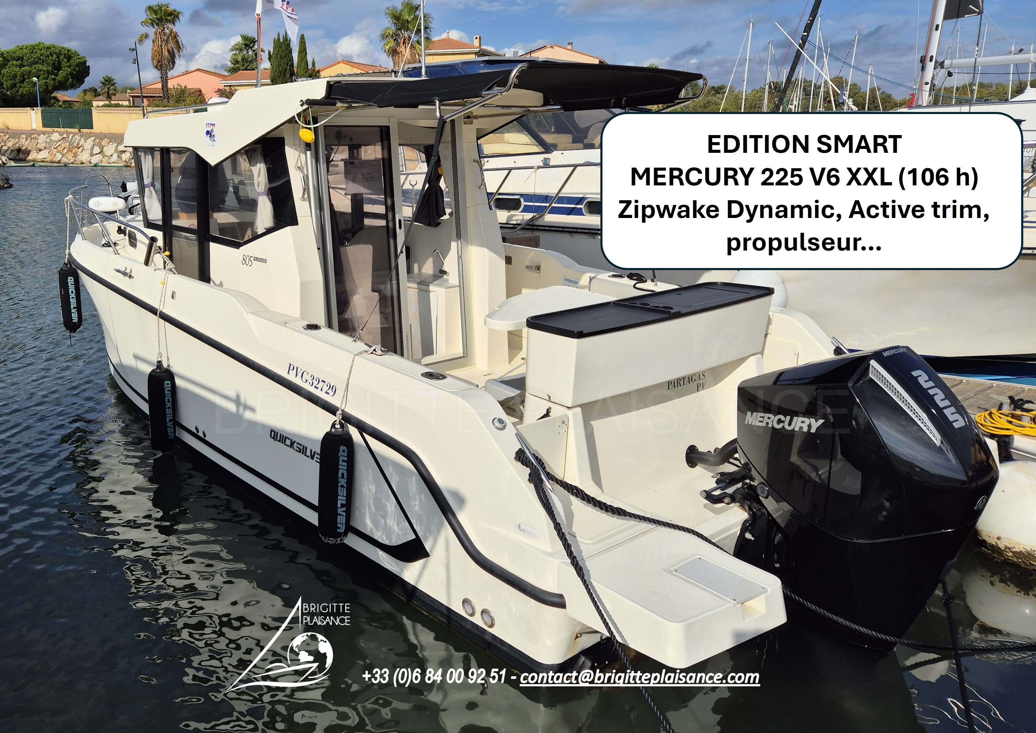 QUICKSILVER 805 PILOTHOUSE FISH